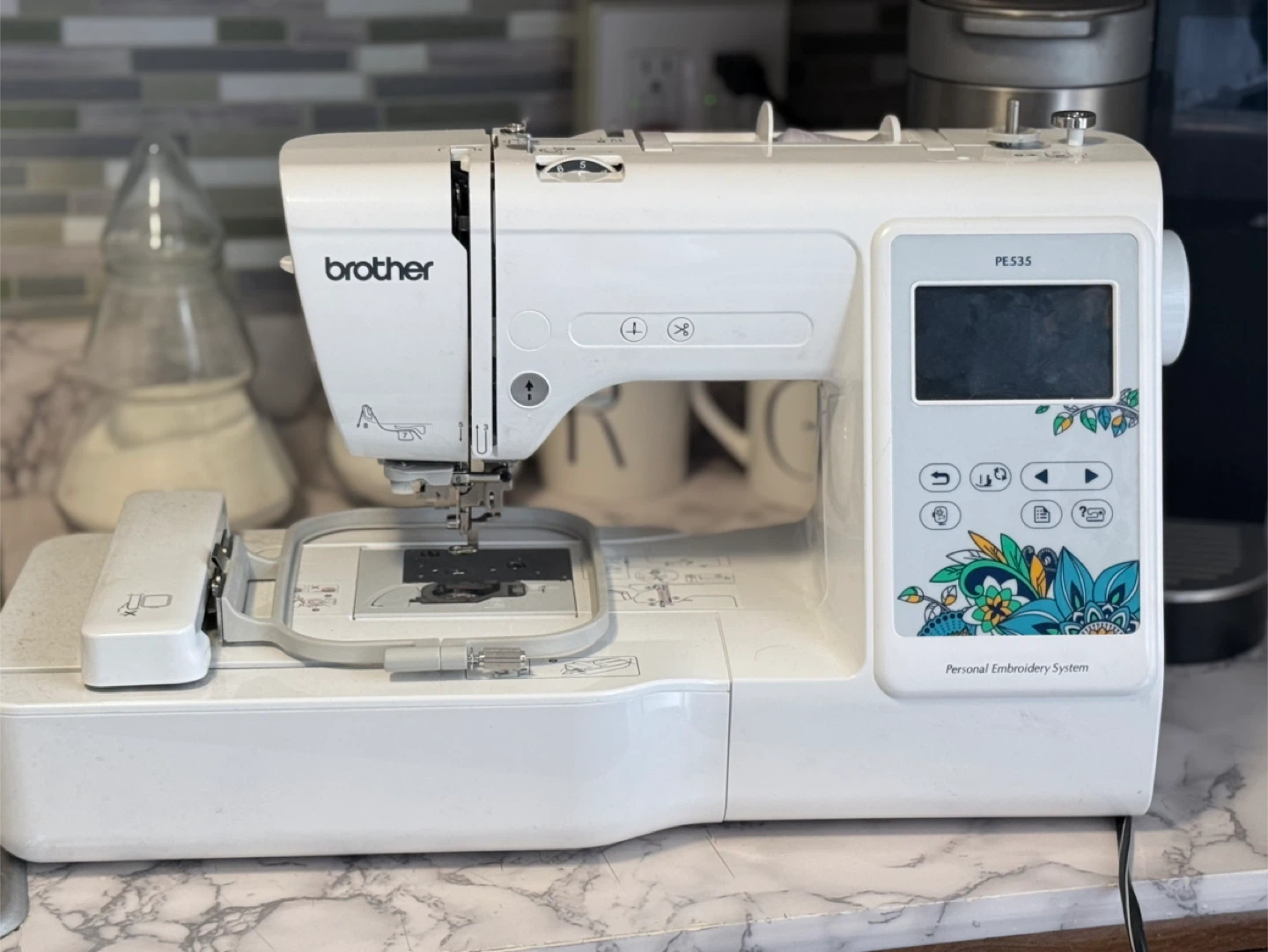 Brother PE535 Embroidery Machine - photo 3