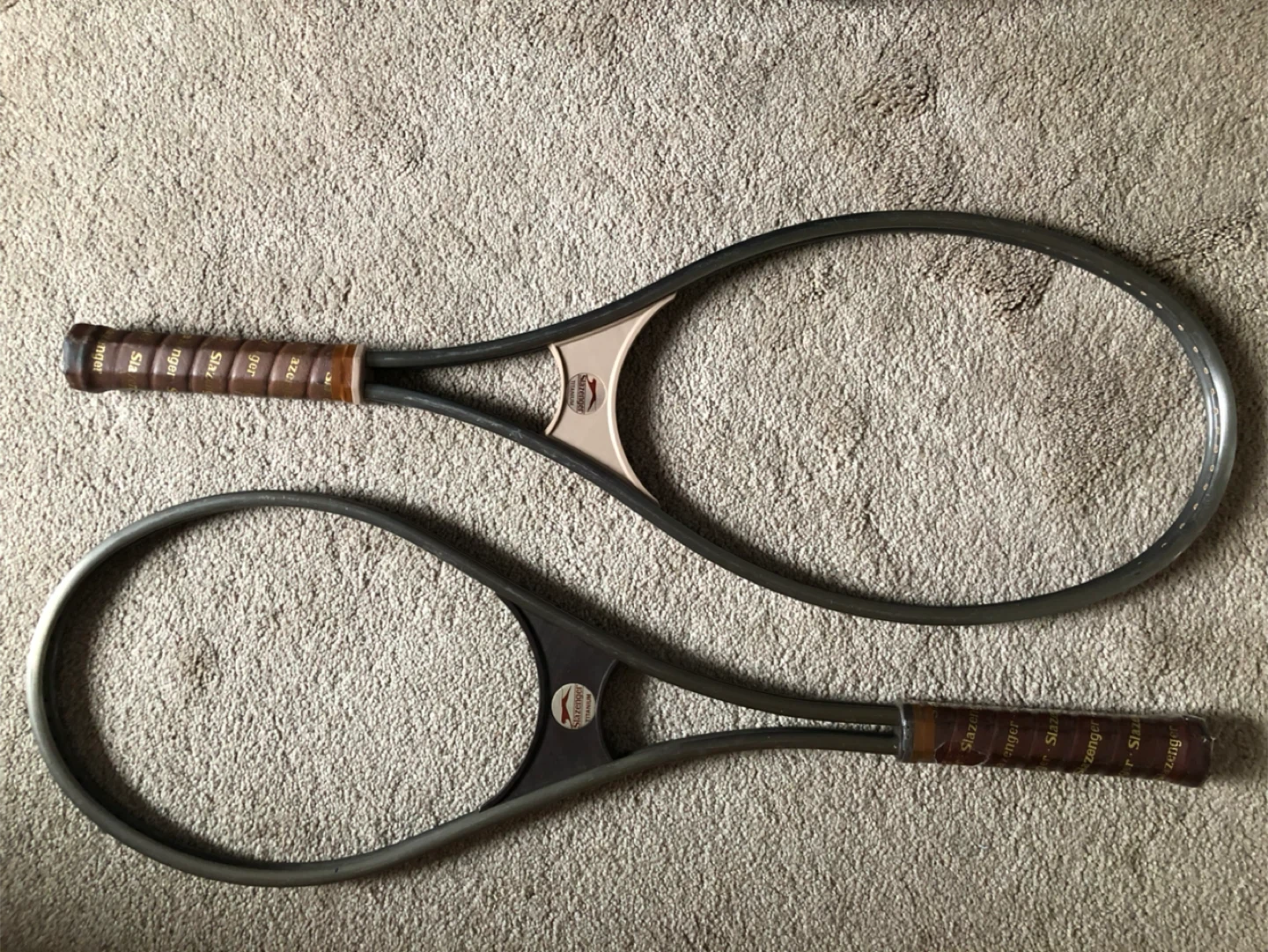 2 Slazenger Tennis Racquets, No Strings, never used - photo 2