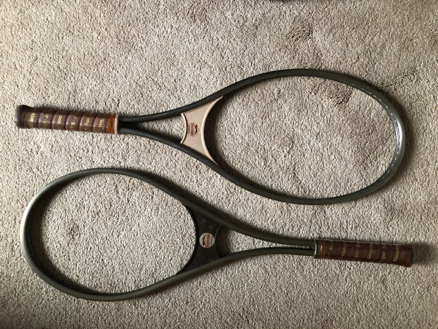 2 Slazenger Tennis Racquets, No Strings, never used