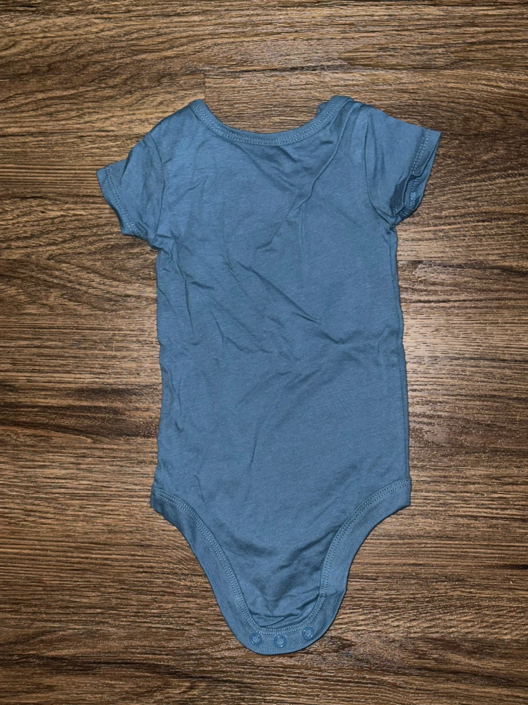 Baby Bodysuit - Heart Print - Blue - photo 2