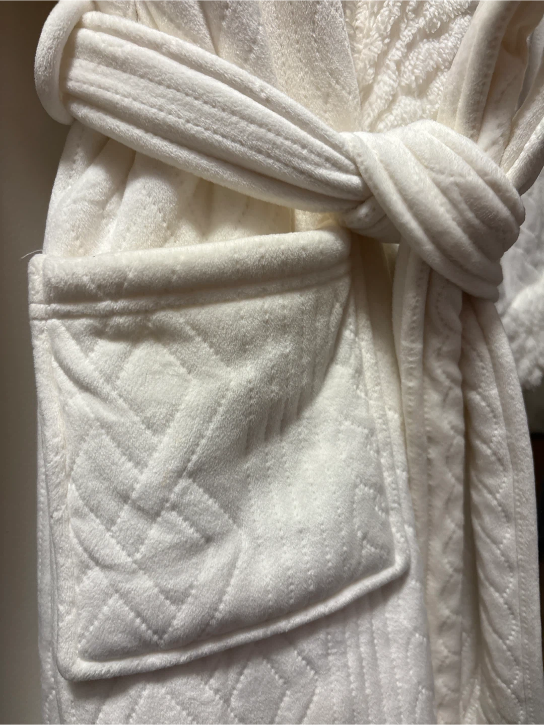 La Vie en Rose White Hooded Robe M/M - photo 5