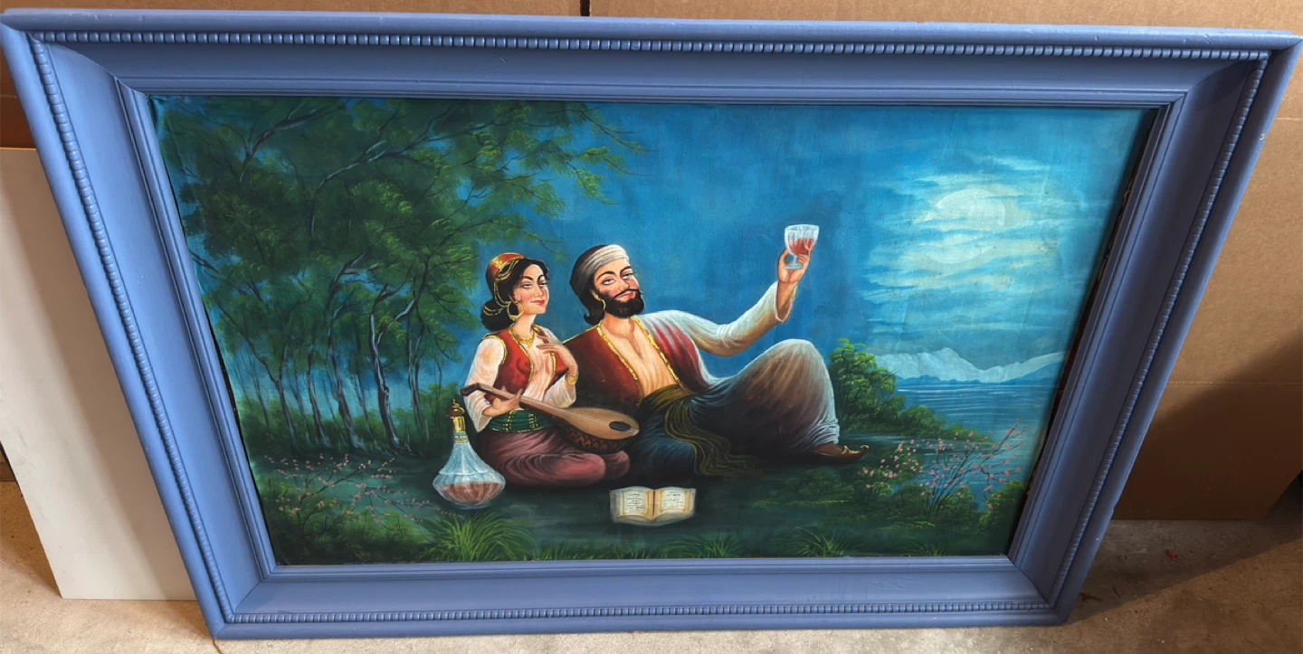 Framed Print of a Couple