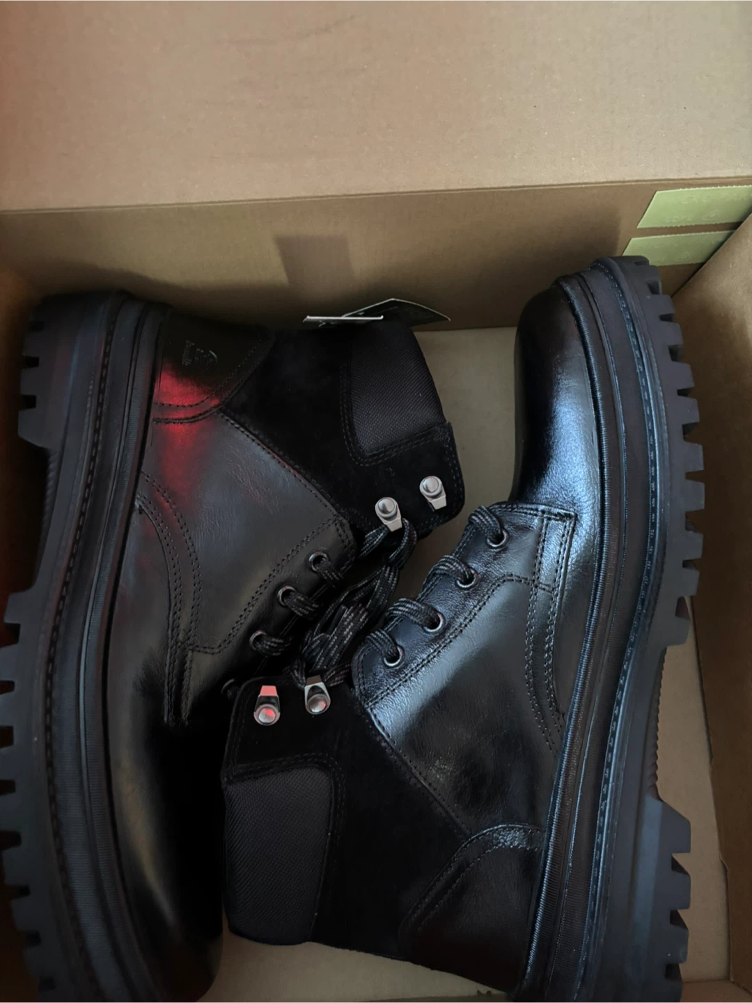 Kamik Black Lace-Up Boots - photo 2
