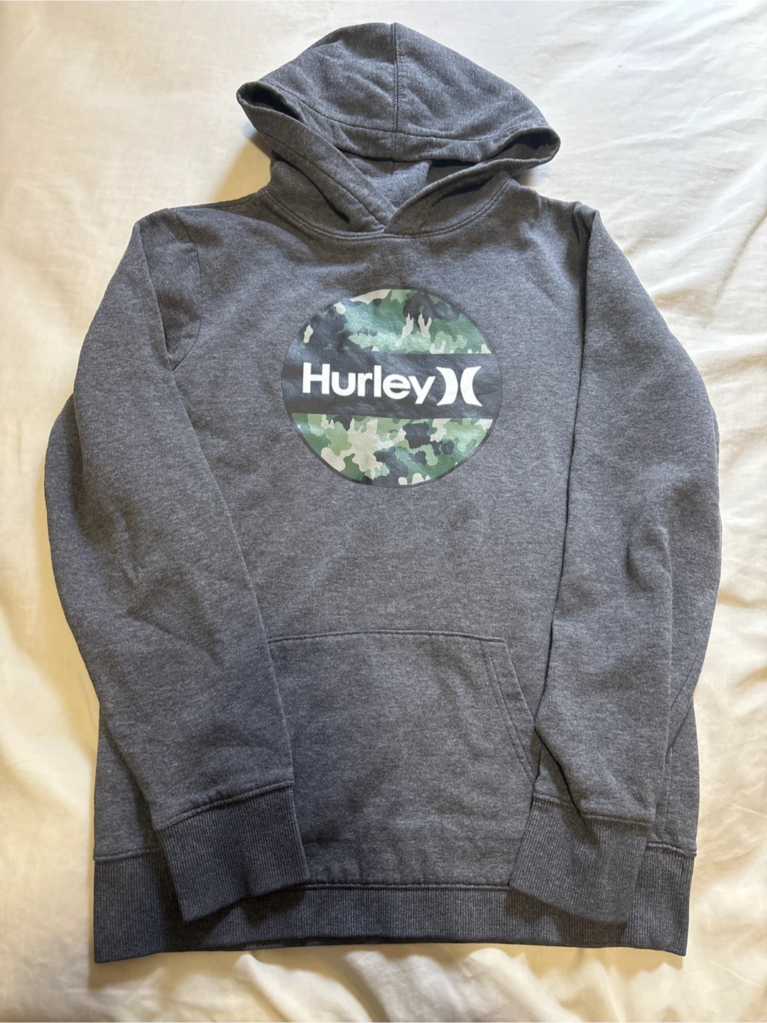 Hurley camo hoodie kids