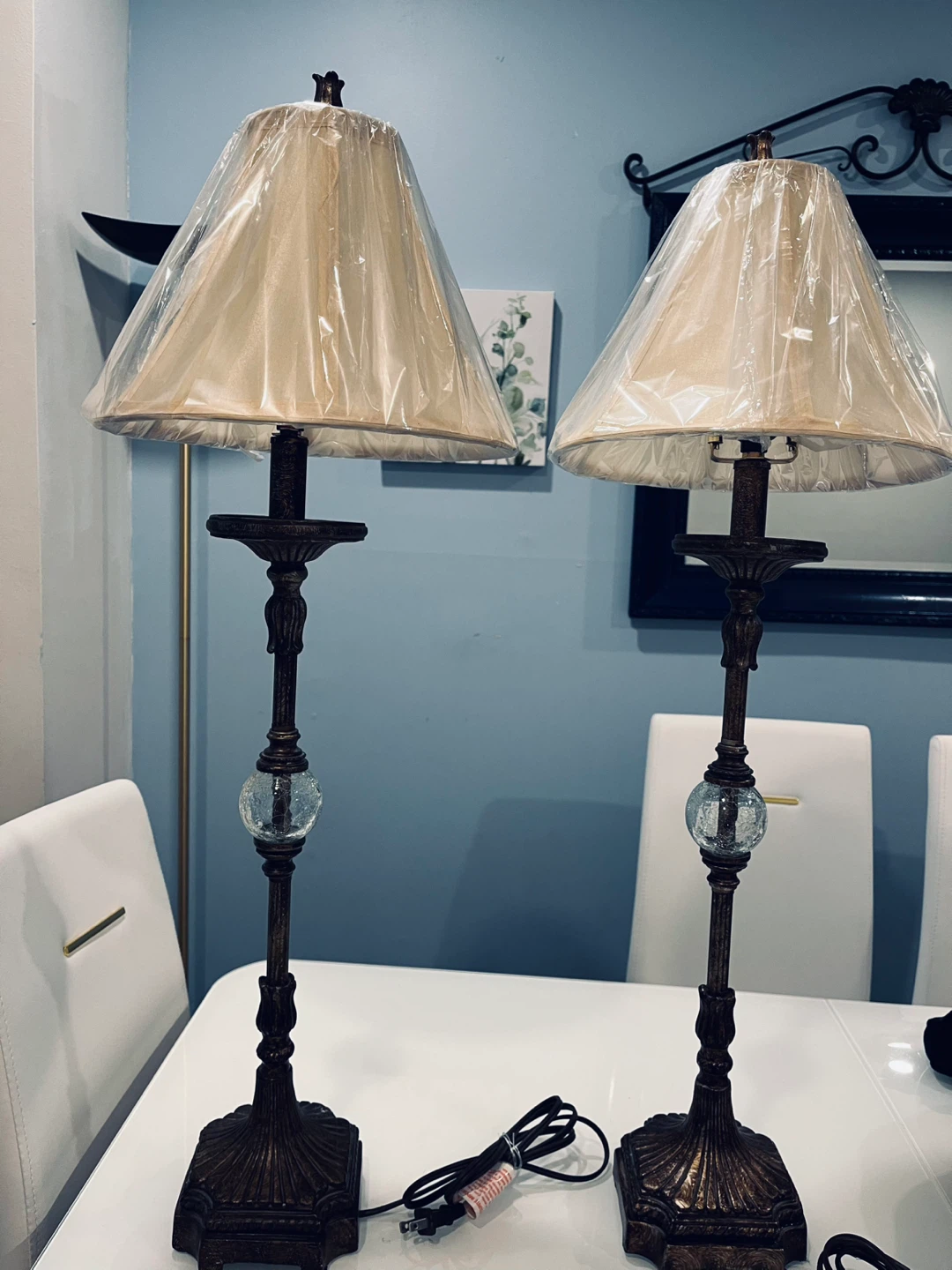 Pair of Vintage Style Table Lamps