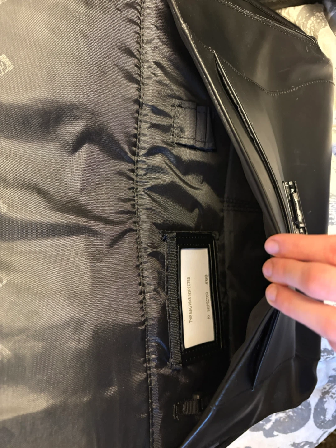HP Black Leather Laptop Bag Briefcase - photo 5
