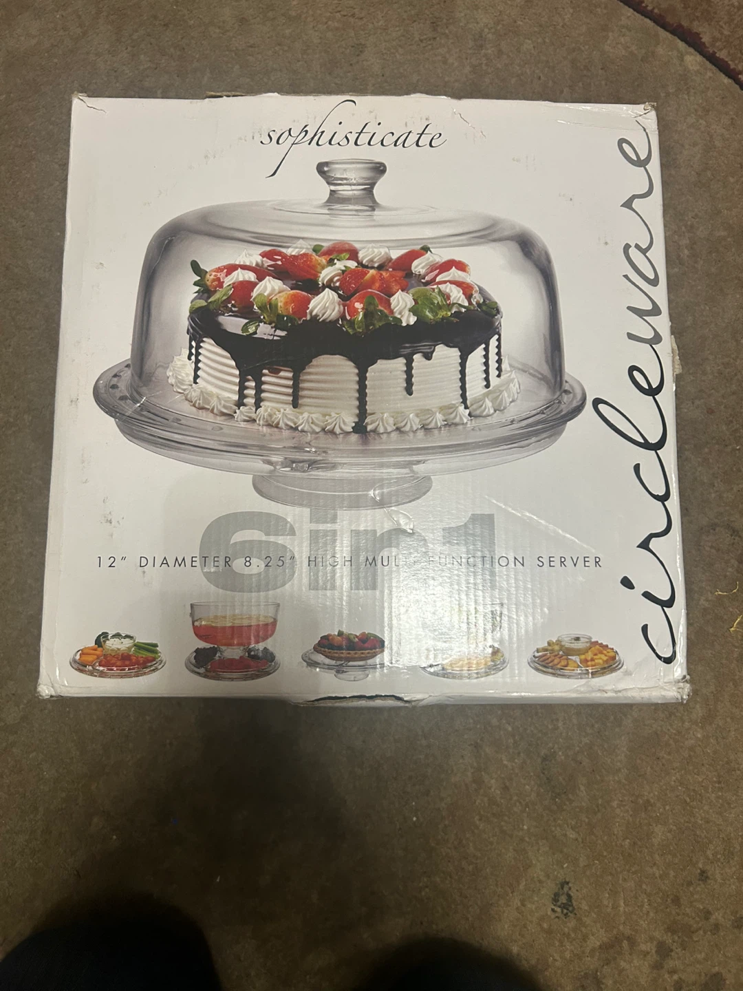 Circleware Sophisticate 6-in-1 Multi-Function Server - photo 2