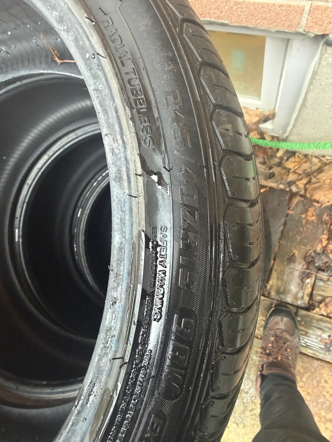 Set of 4 "PRIMECRU" Radial Tubeless Tires 245/40R19 - photo 3