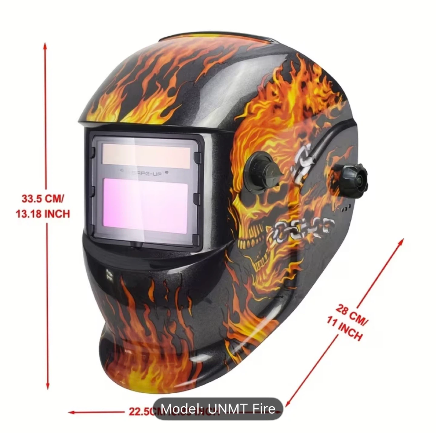 SAFE-UP UNMT Fire Welding Helmet Auto Darkening