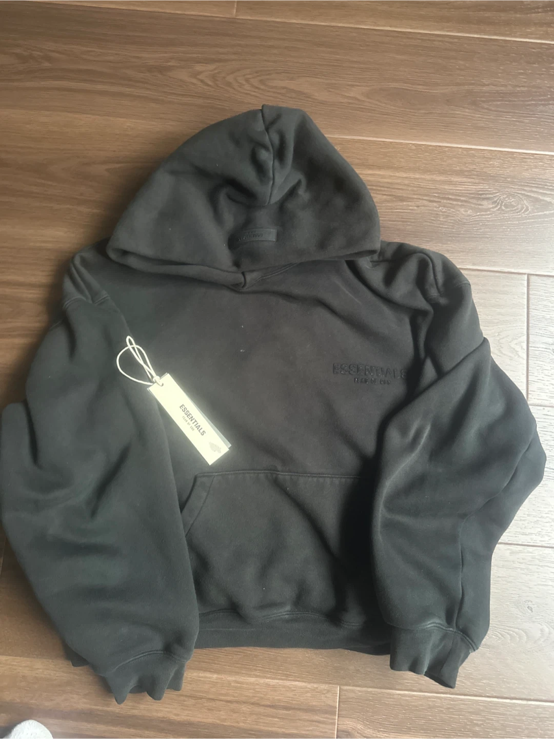 Fear of God Essentials Hoodie - Black - photo 2
