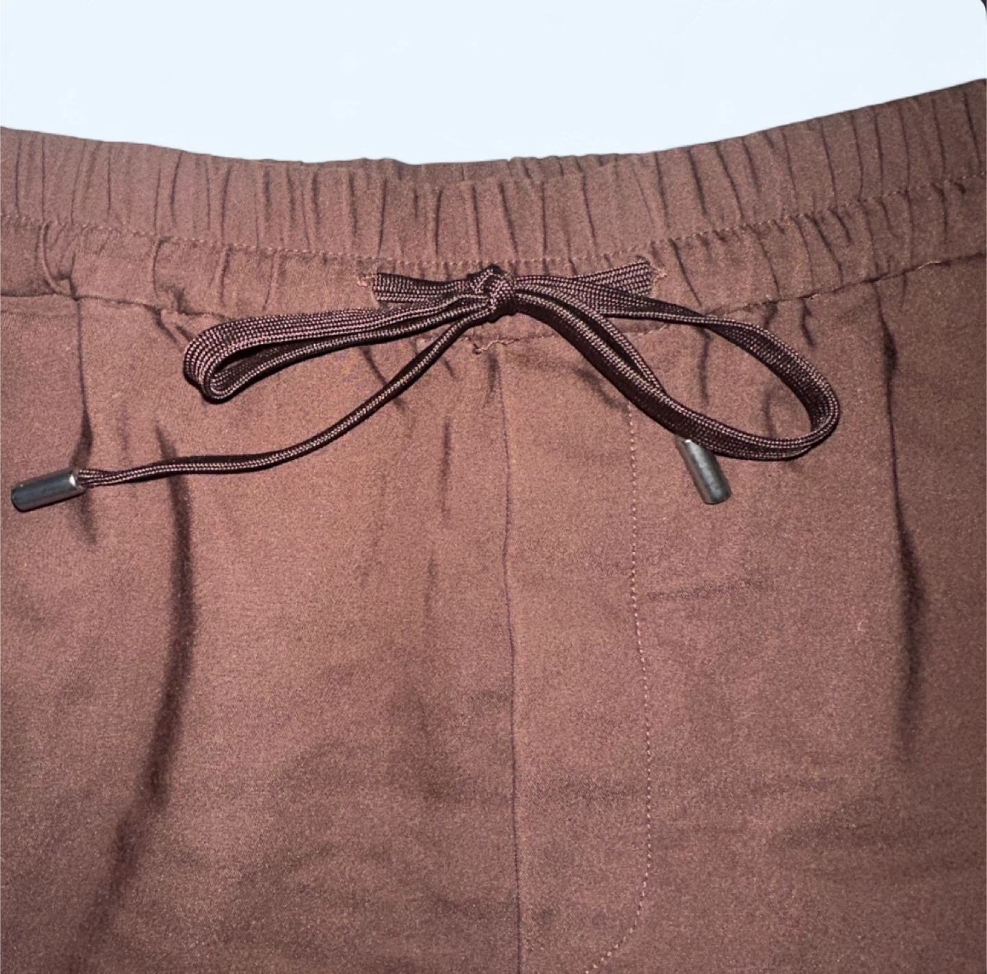 No Iron InWear Brown Elastic Waist Trousers - Size US 6 - photo 3