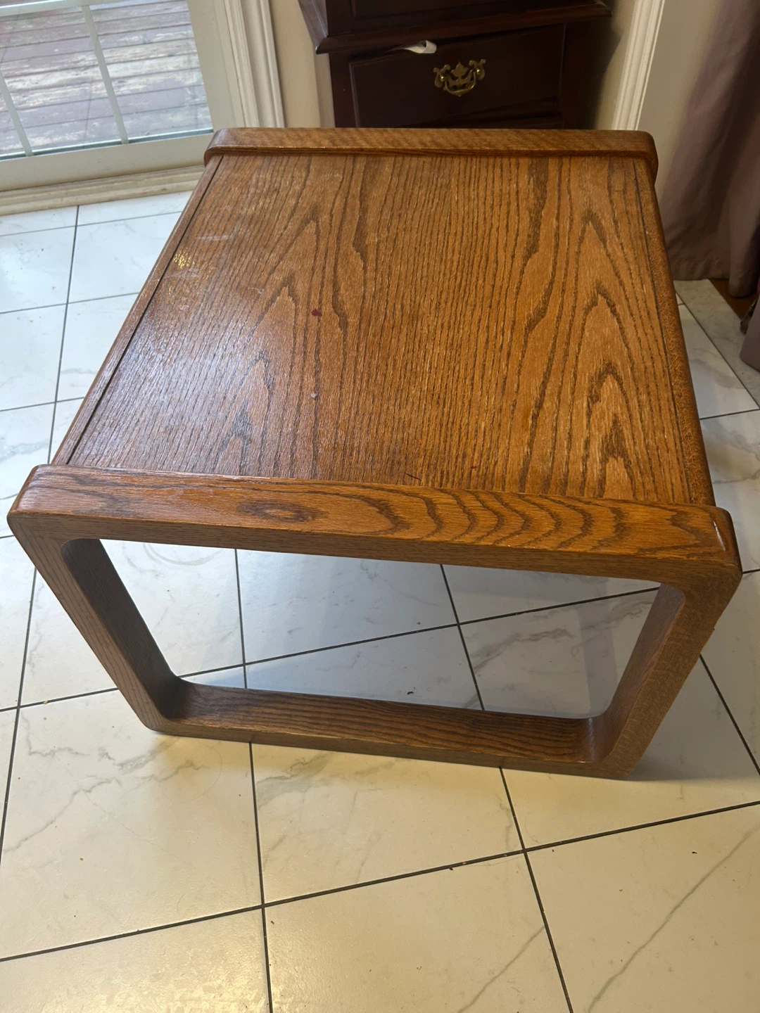 Wooden End Table