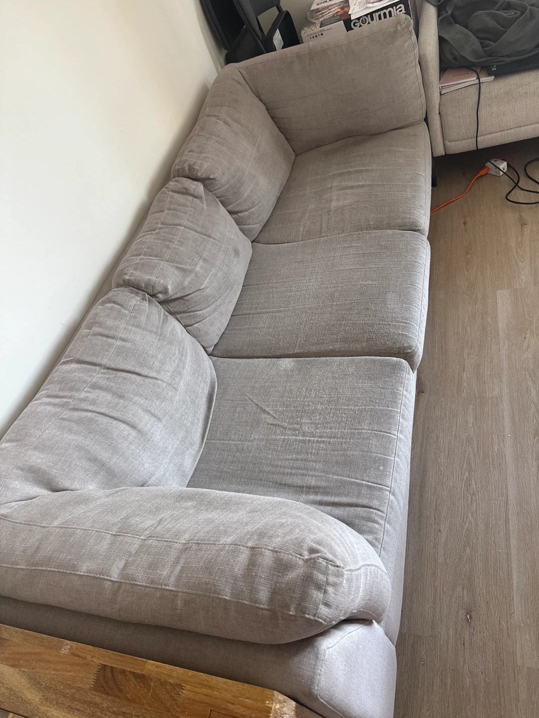 Light grey sofa - photo 2