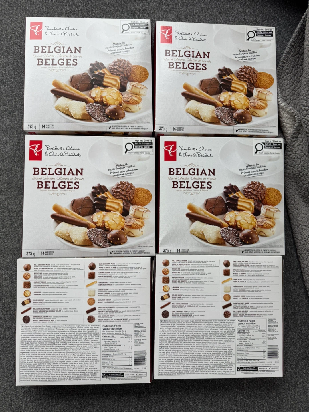 President's Choice Belgian Belges Cookies