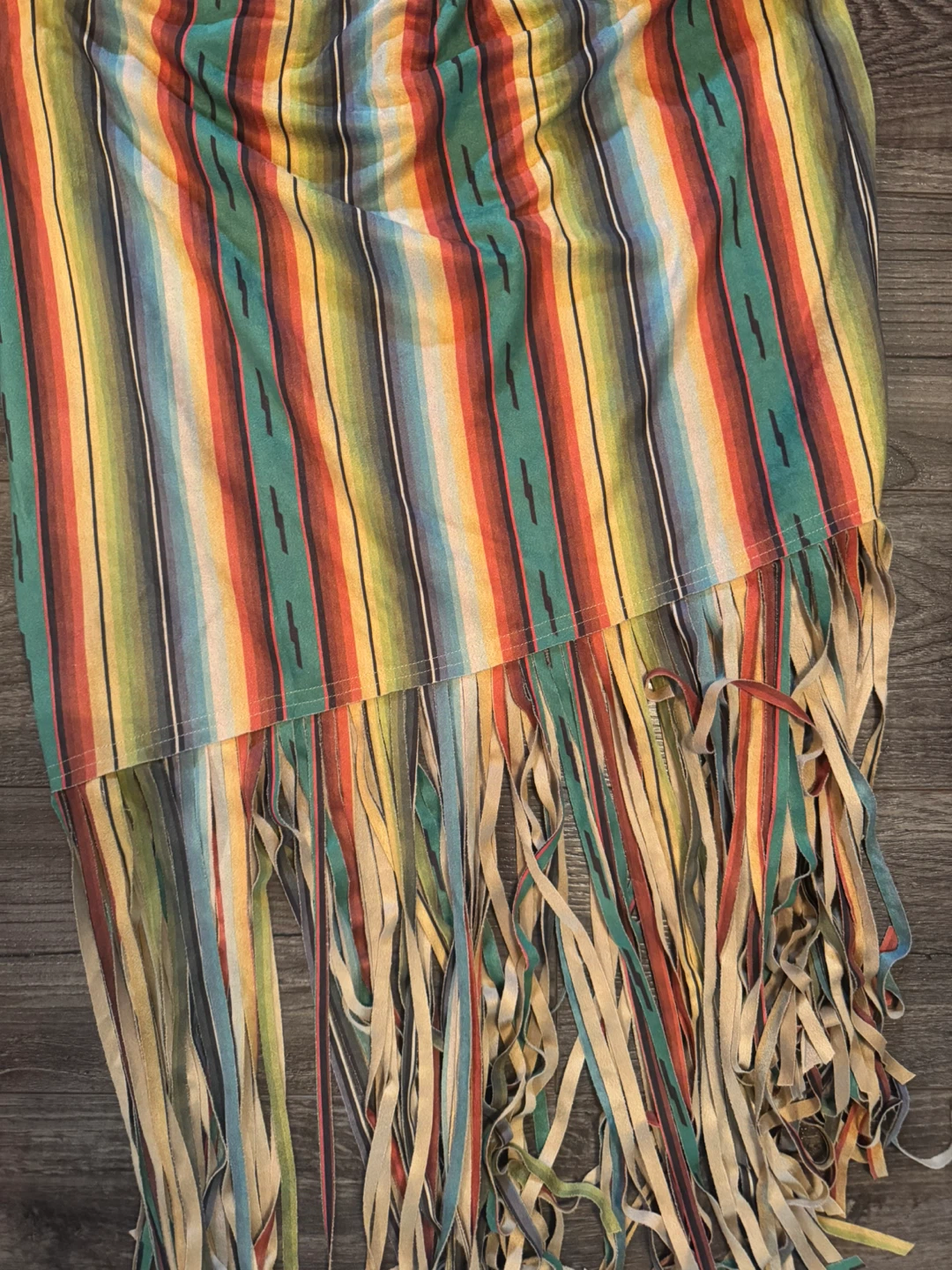 Western Fringe Maxi Skirt - photo 3