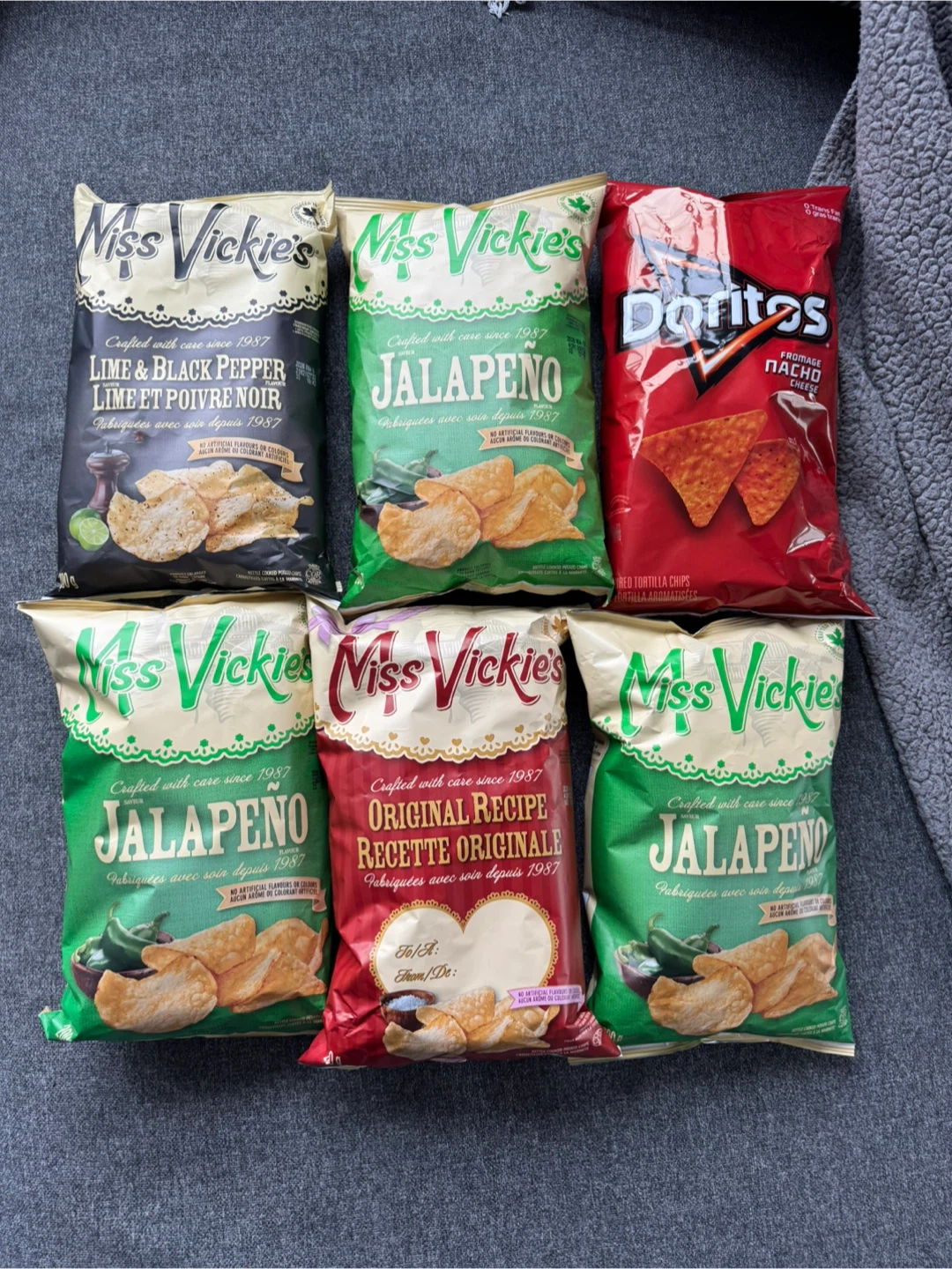 Miss Vickie's & Doritos Chips Variety - 3 for $10