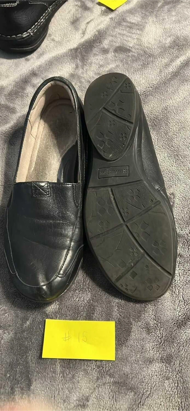 Naturalizer Women's Black Leather Loafers - photo 2
