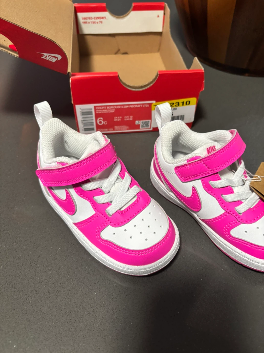 Nike Court Borough Low Recraft Toddler Shoes Size 6C - photo 5