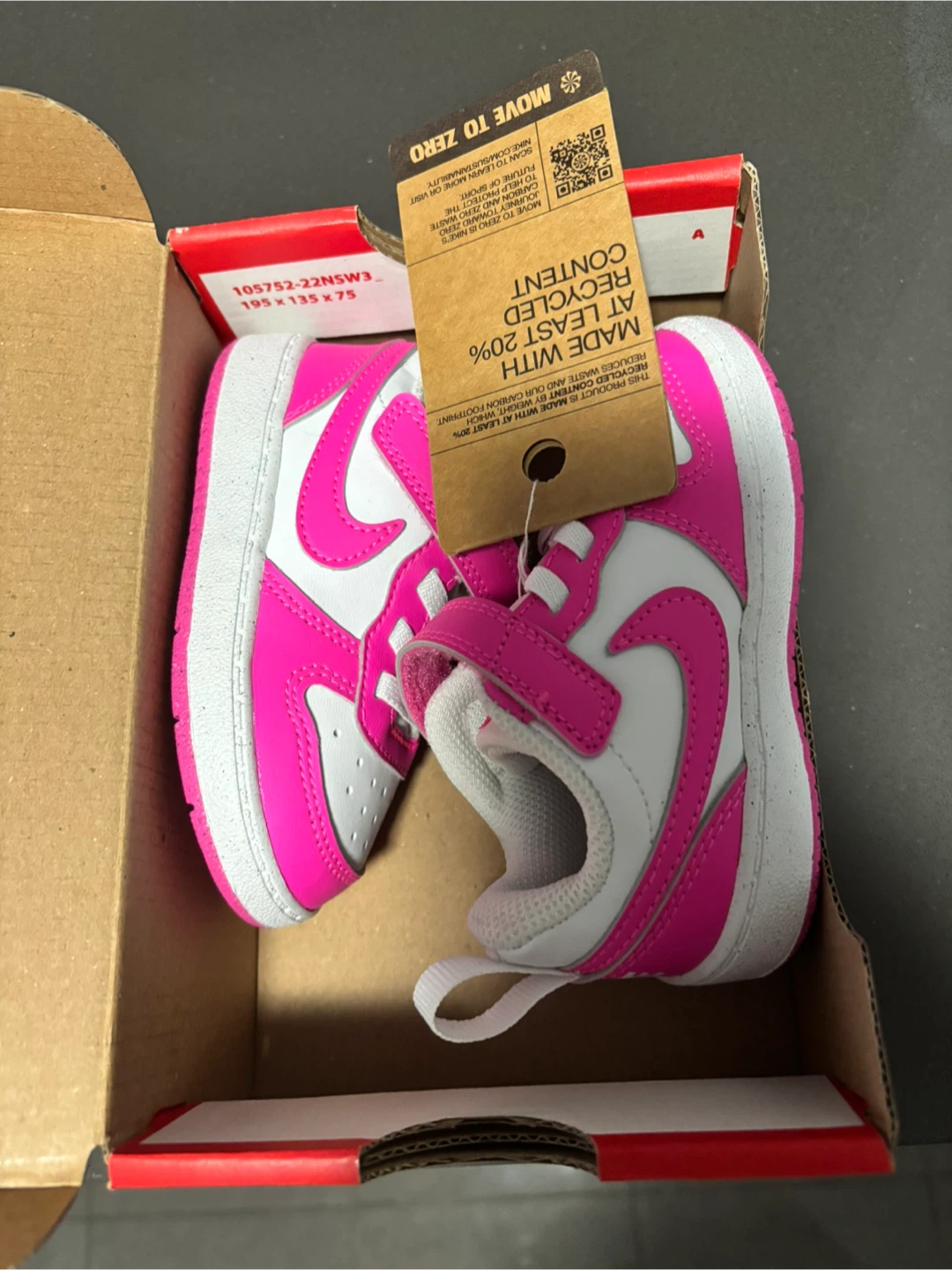Nike Court Borough Low Recraft Toddler Shoes Size 6C