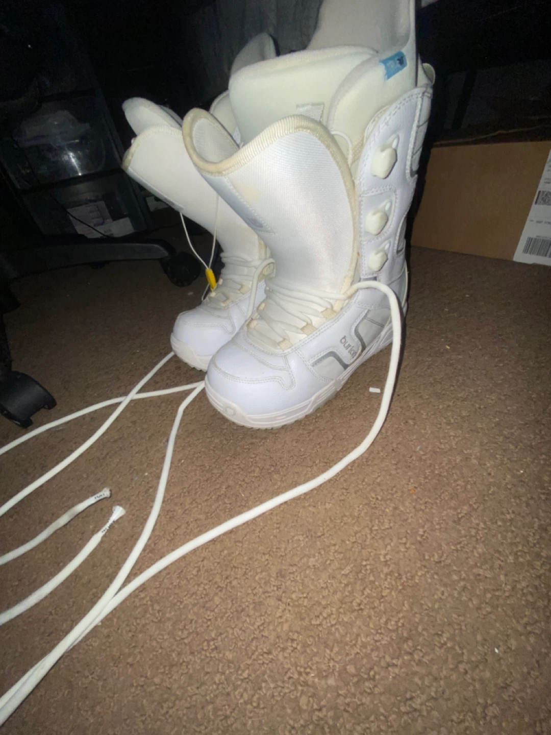 Burton Coco Women's Snowboard Boots White US 7.5