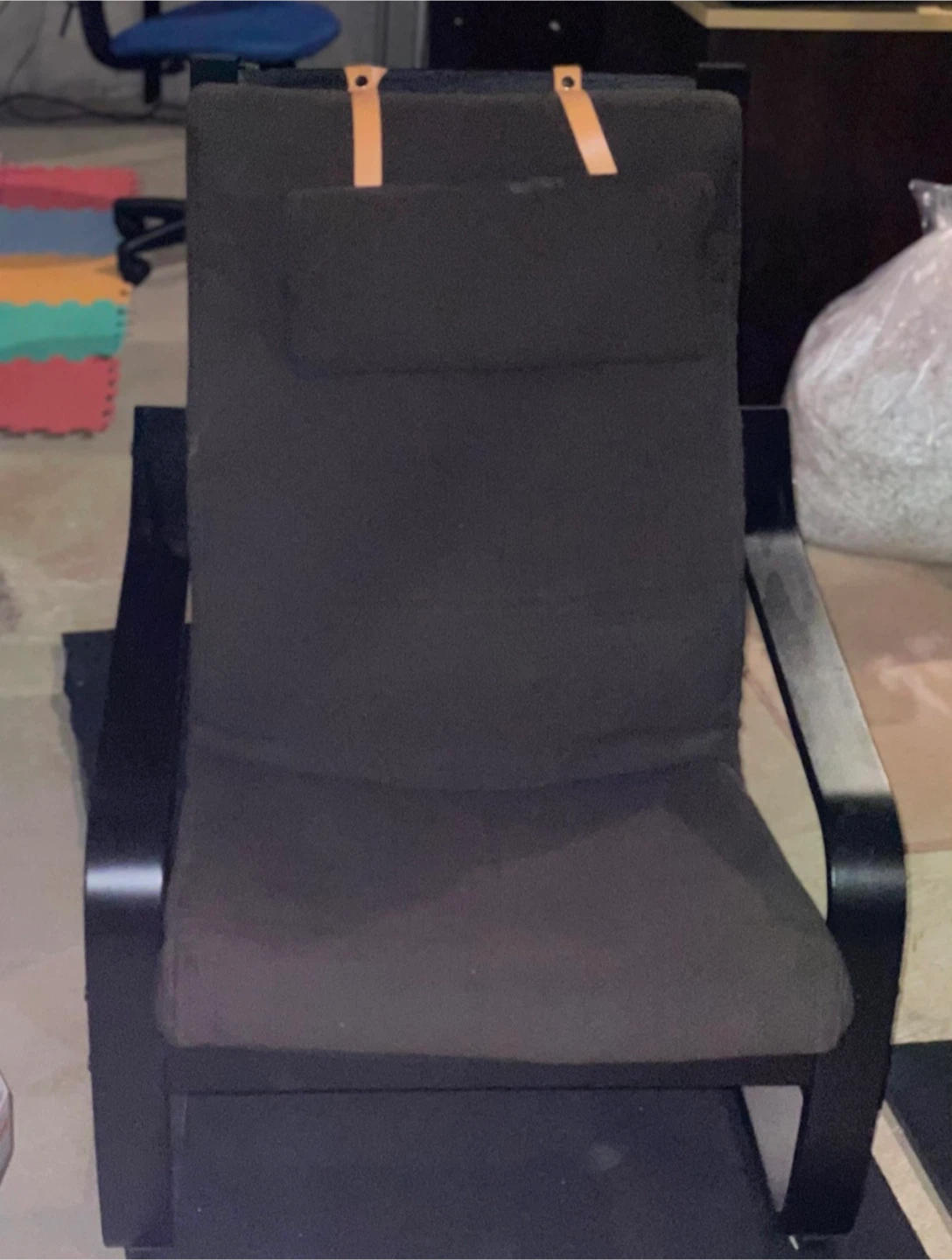 Ikea Poang Armchair with footrest