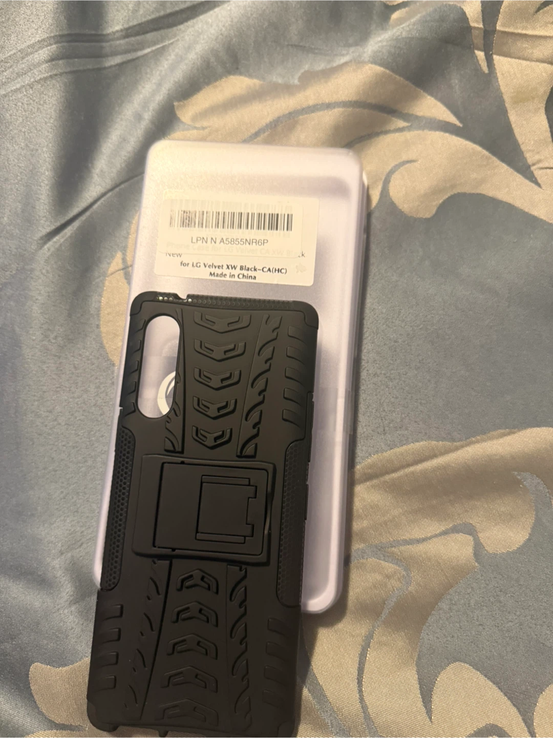 Protective Case for LG Velvet XW - Black