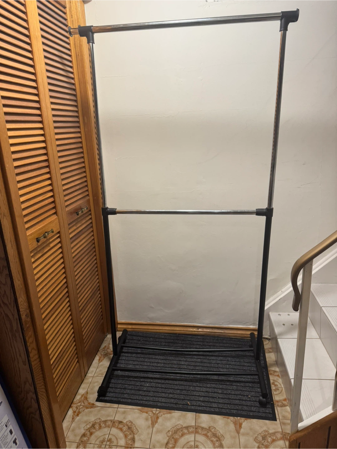 Adjustable Double Garment Rack - photo 2