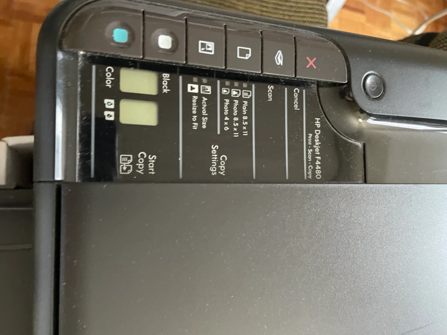 HP Deskjet F4480 All-in-One Printer Scanner Copier - photo 5