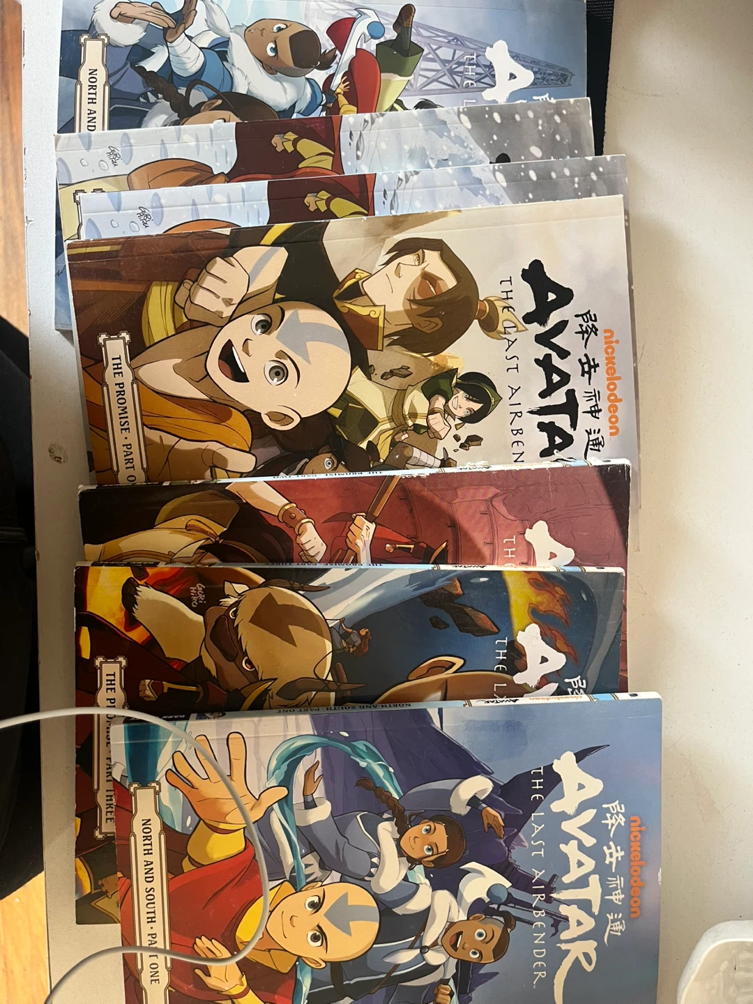 Avatar The Last Airbender Graphic Novels