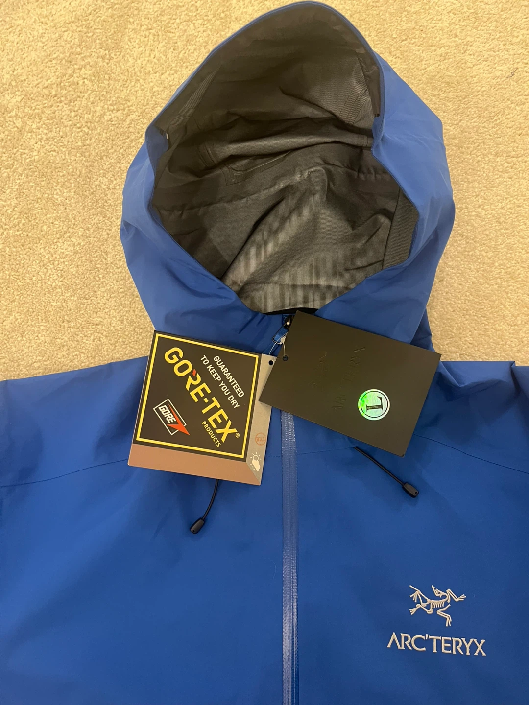Arc'teryx Men's Beta lt Gore-Tex Jacket - Blue - Size L