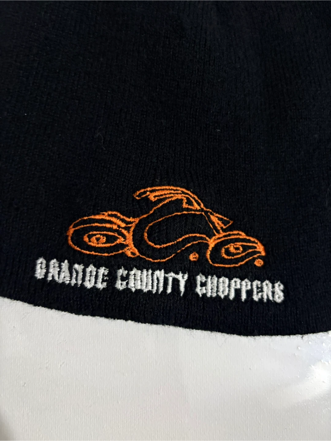 Vintage Orange County Choppers skully hat toque y2k - photo 2