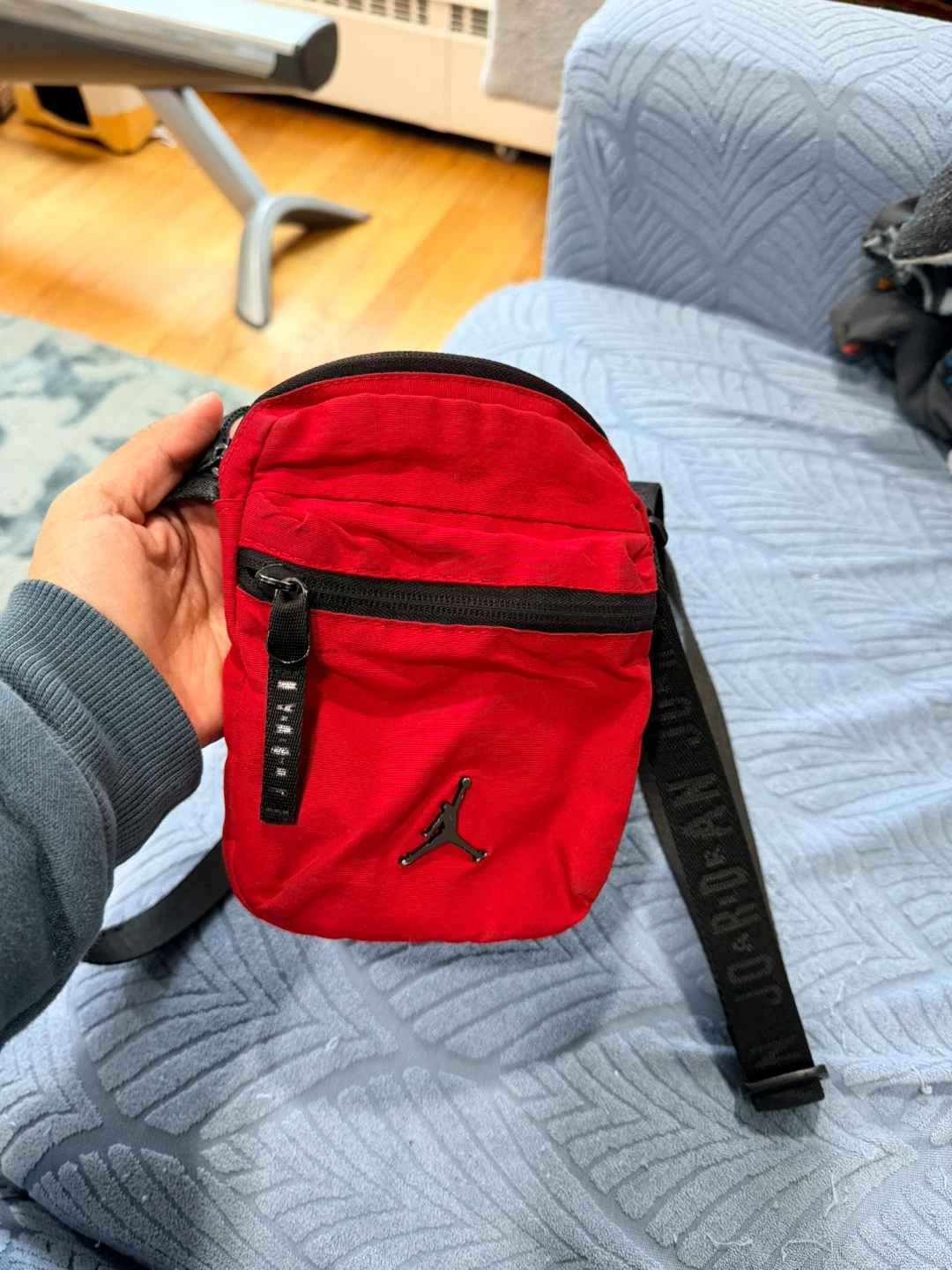Jordan Red Crossbody Bag