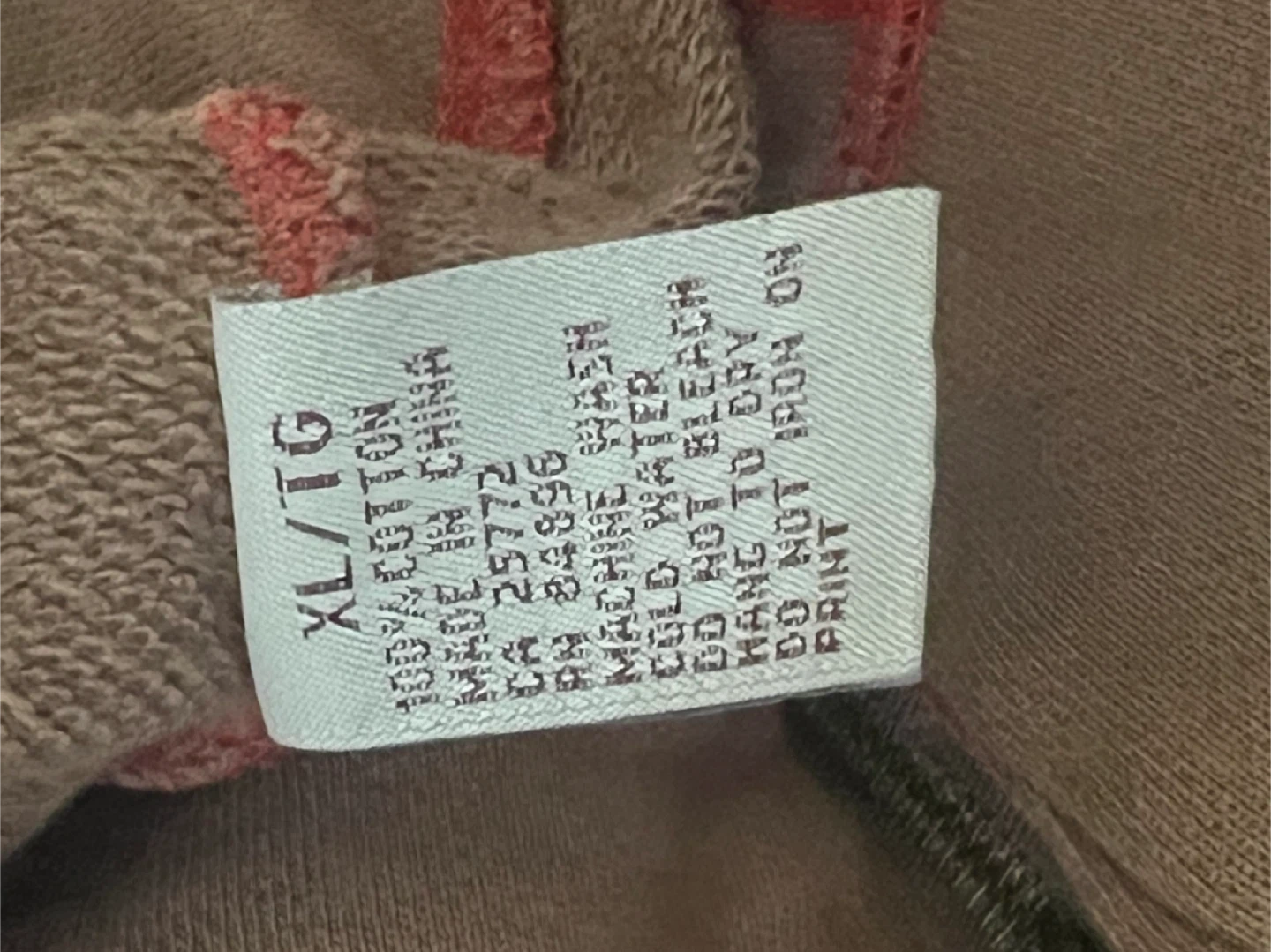 Brown Full Zip Hoodie with Red Accents - photo 5