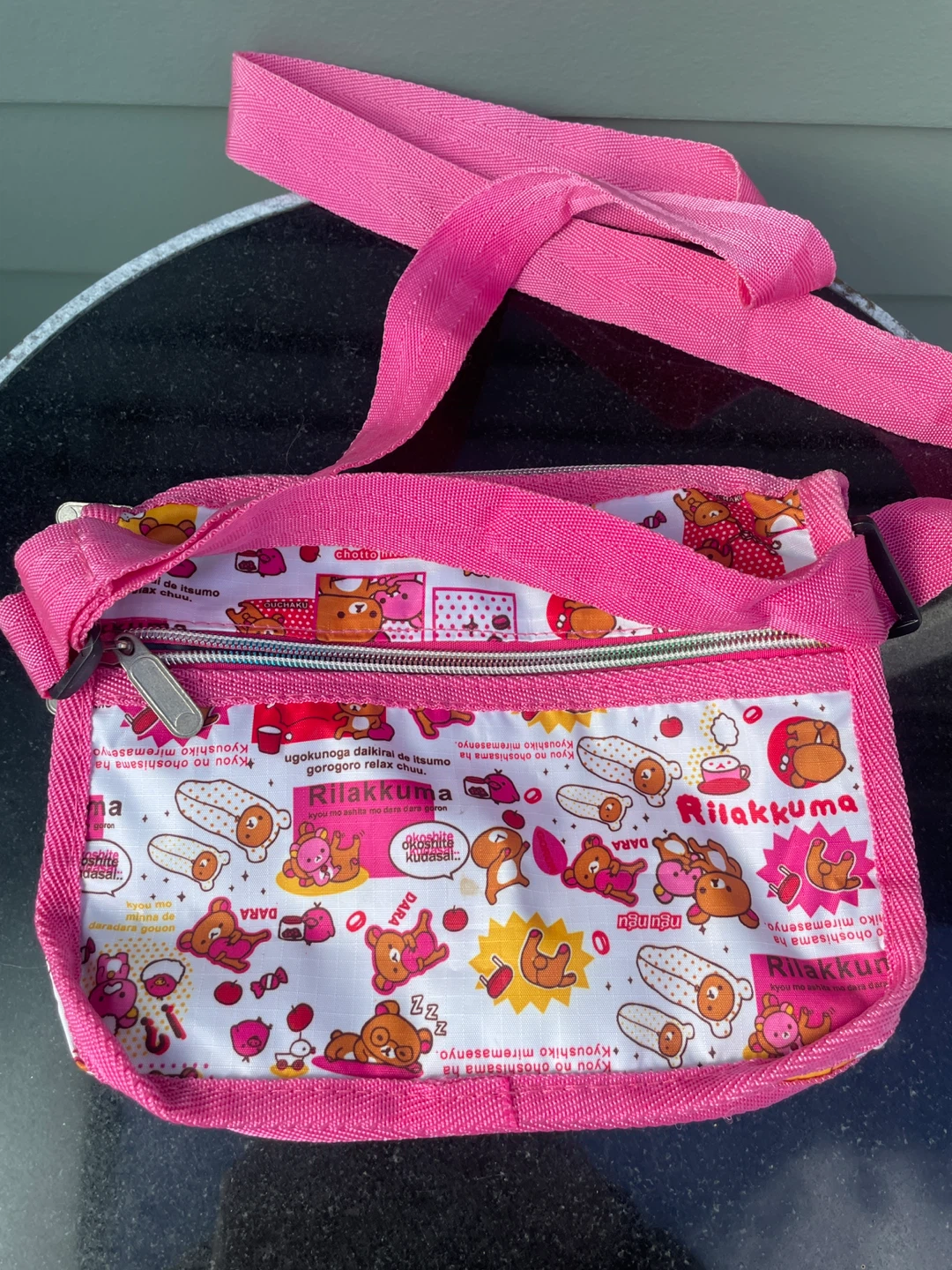 Rilakkuma Pink Small Crossbody Bag - photo 2