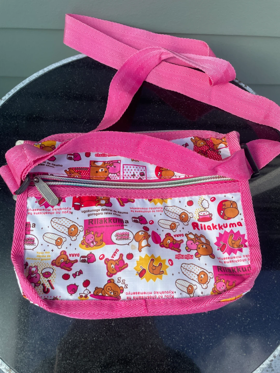 Rilakkuma Pink Small Crossbody Bag - photo 3