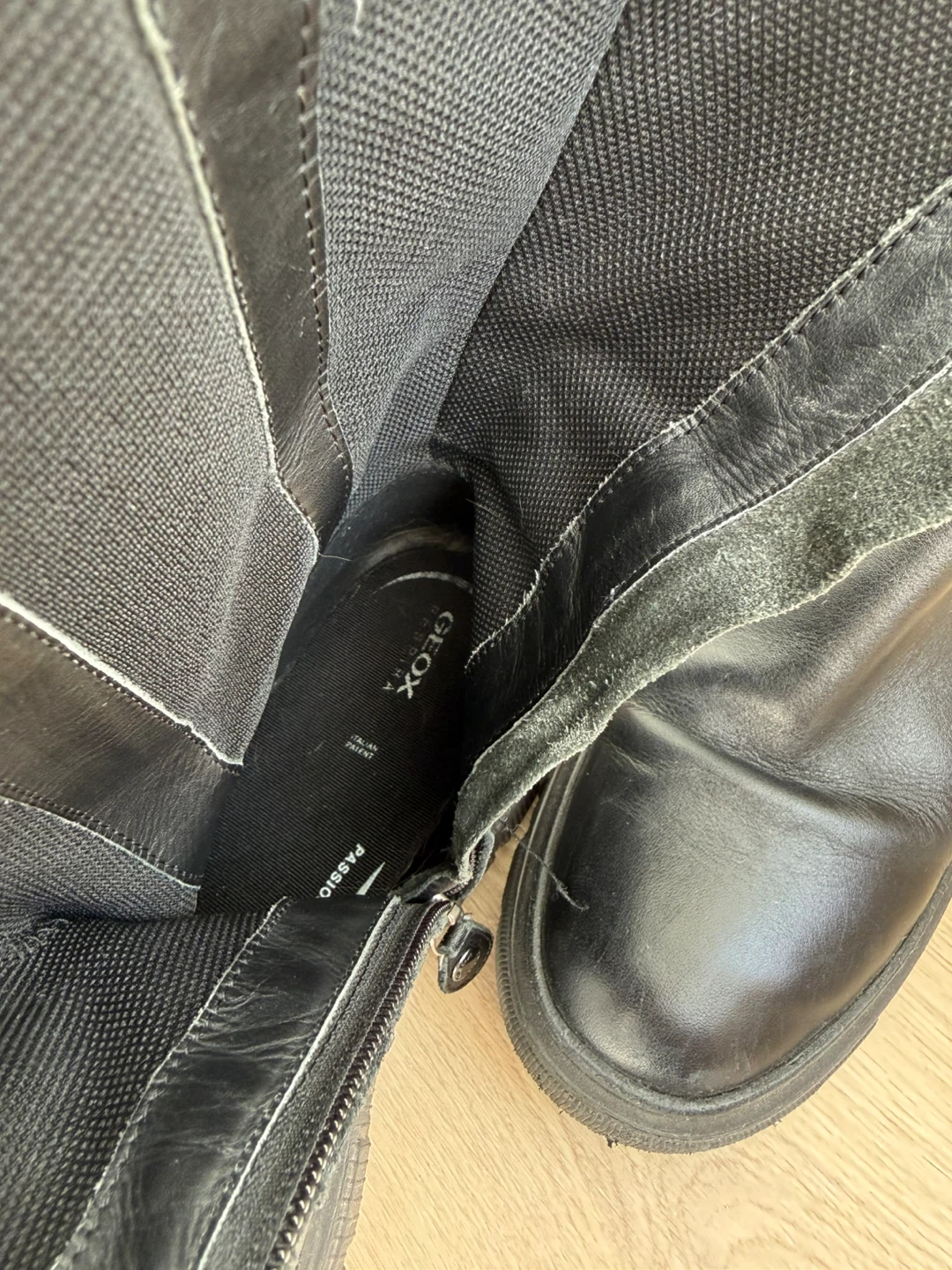 Geox Black Leather Boots - photo 2