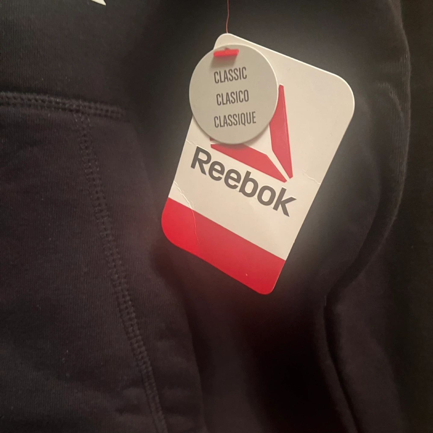 Reebok RBK Delta CVC Fleece Hood Black XL - photo 3