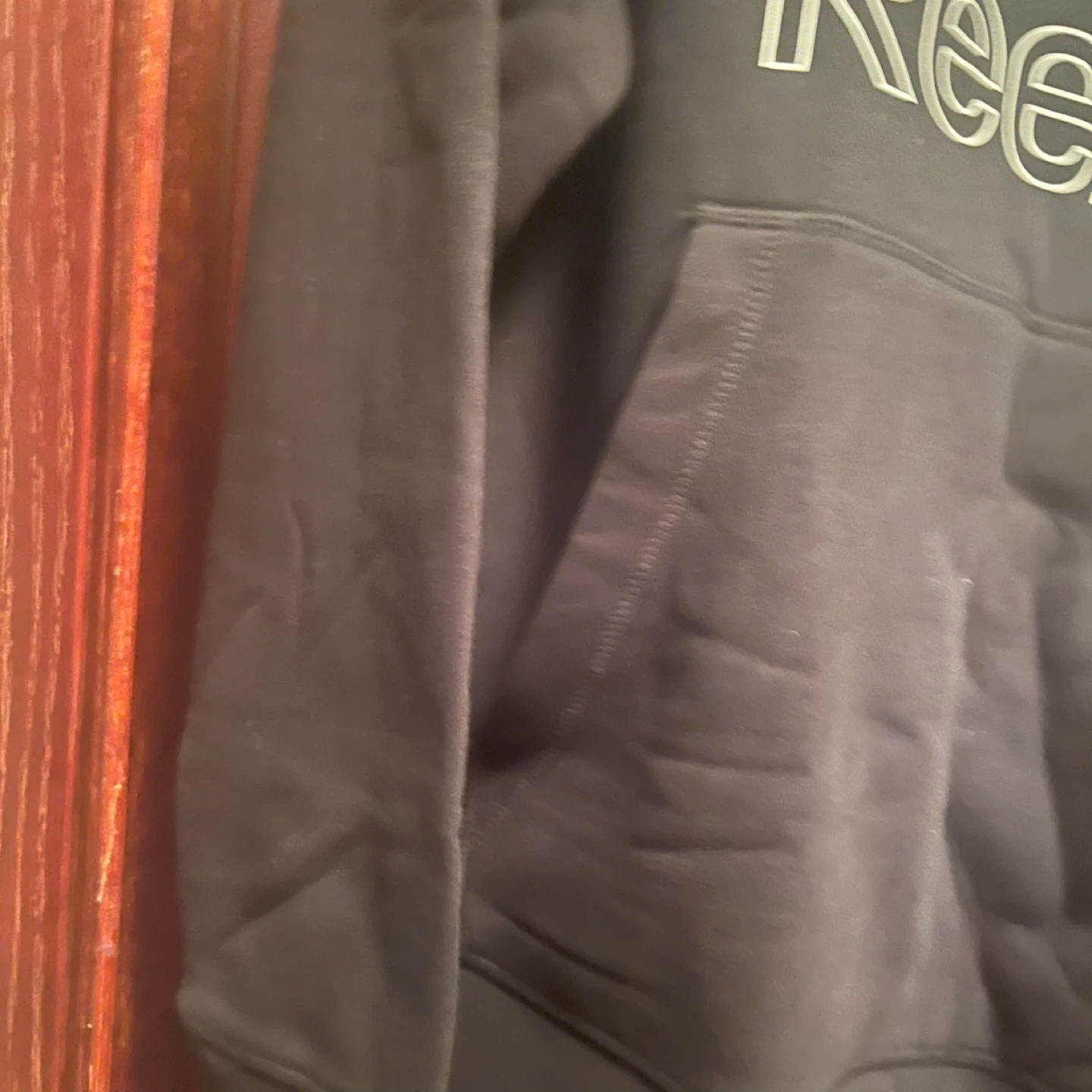 Reebok RBK Delta CVC Fleece Hood Black XL - photo 4