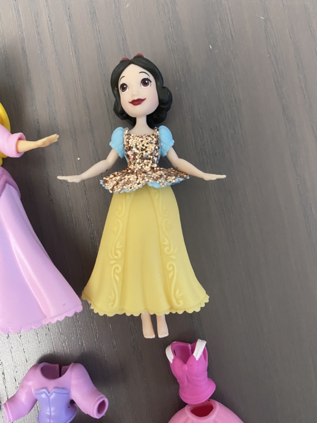 Disney Princess Polly Pocket Style Dolls And Accessories Lot - photo 4