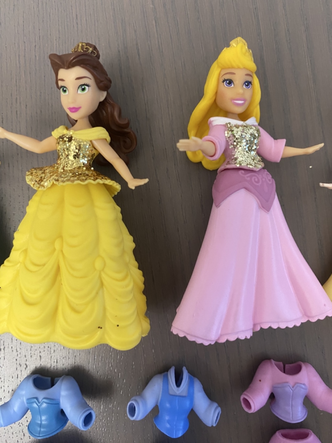 Disney Princess Polly Pocket Style Dolls And Accessories Lot - photo 3