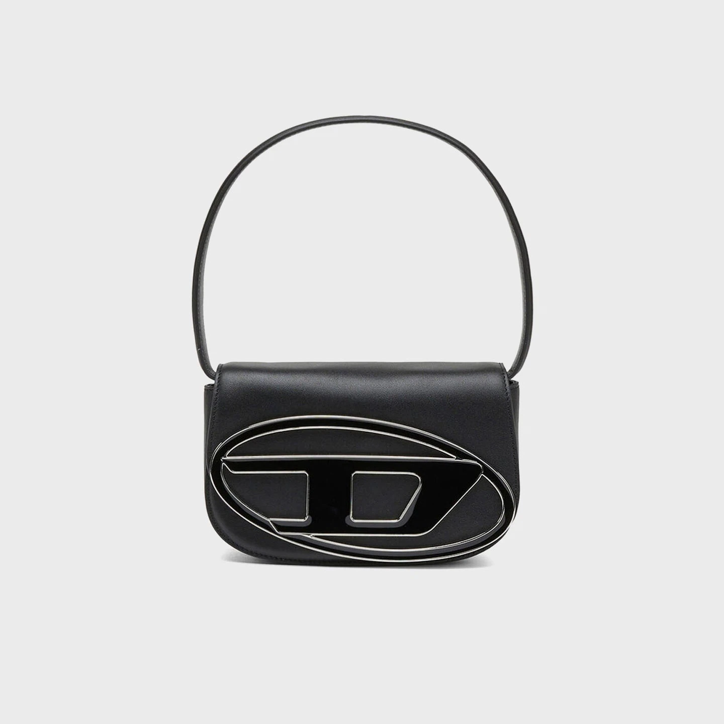 Brand new Diesel Black Shoulder Bag with Oversized D Logo