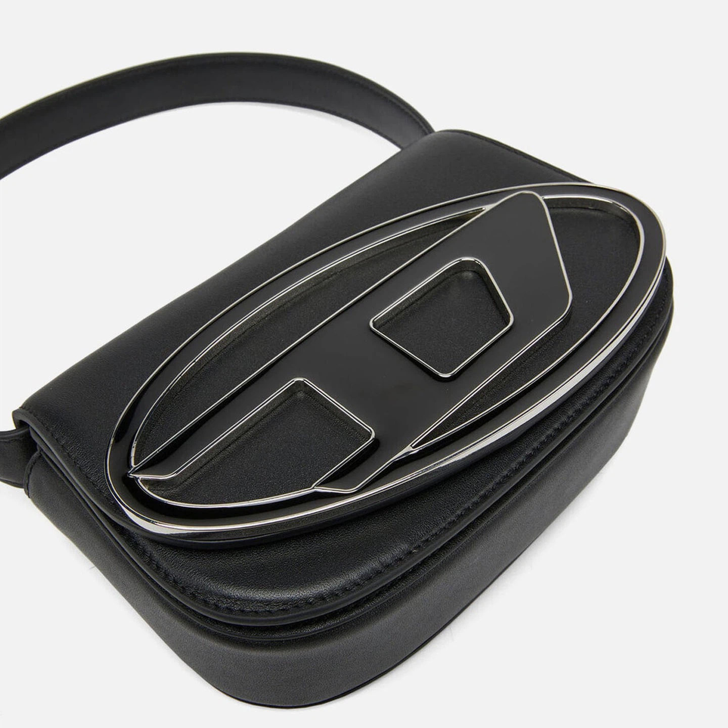 Brand new Diesel Black Shoulder Bag with Oversized D Logo - photo 3