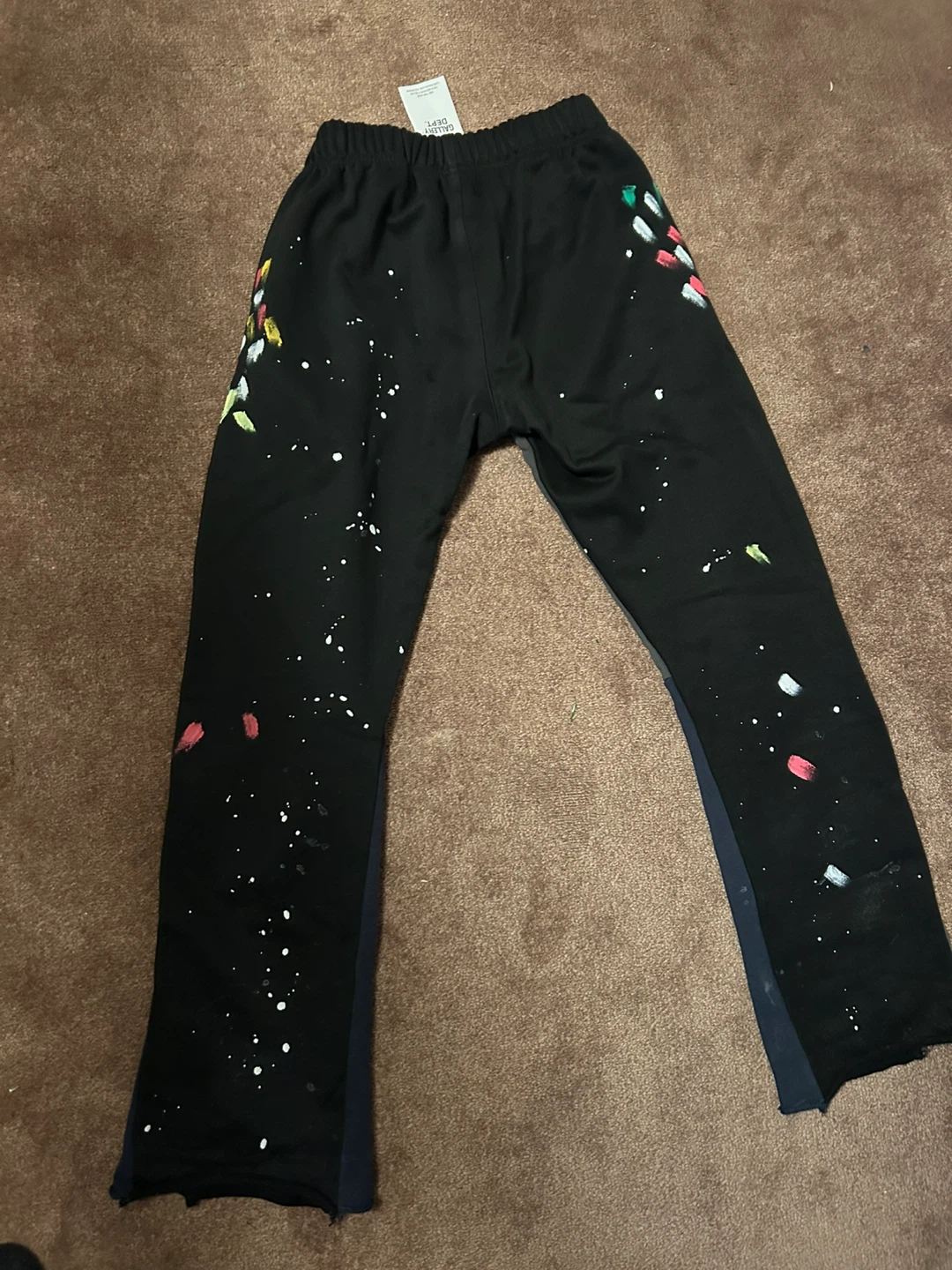 Gallery Dept. Black Painted Sweatpants - photo 2