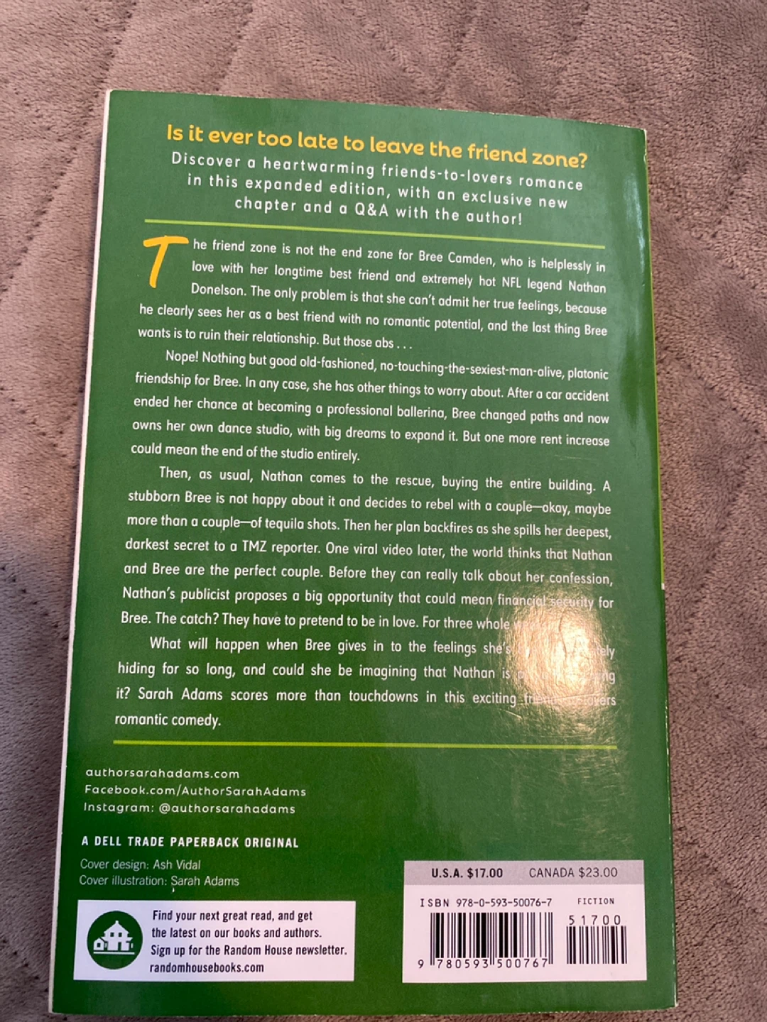 The Cheat Sheet by Sarah Adams (Special Edition Novel) - photo 3