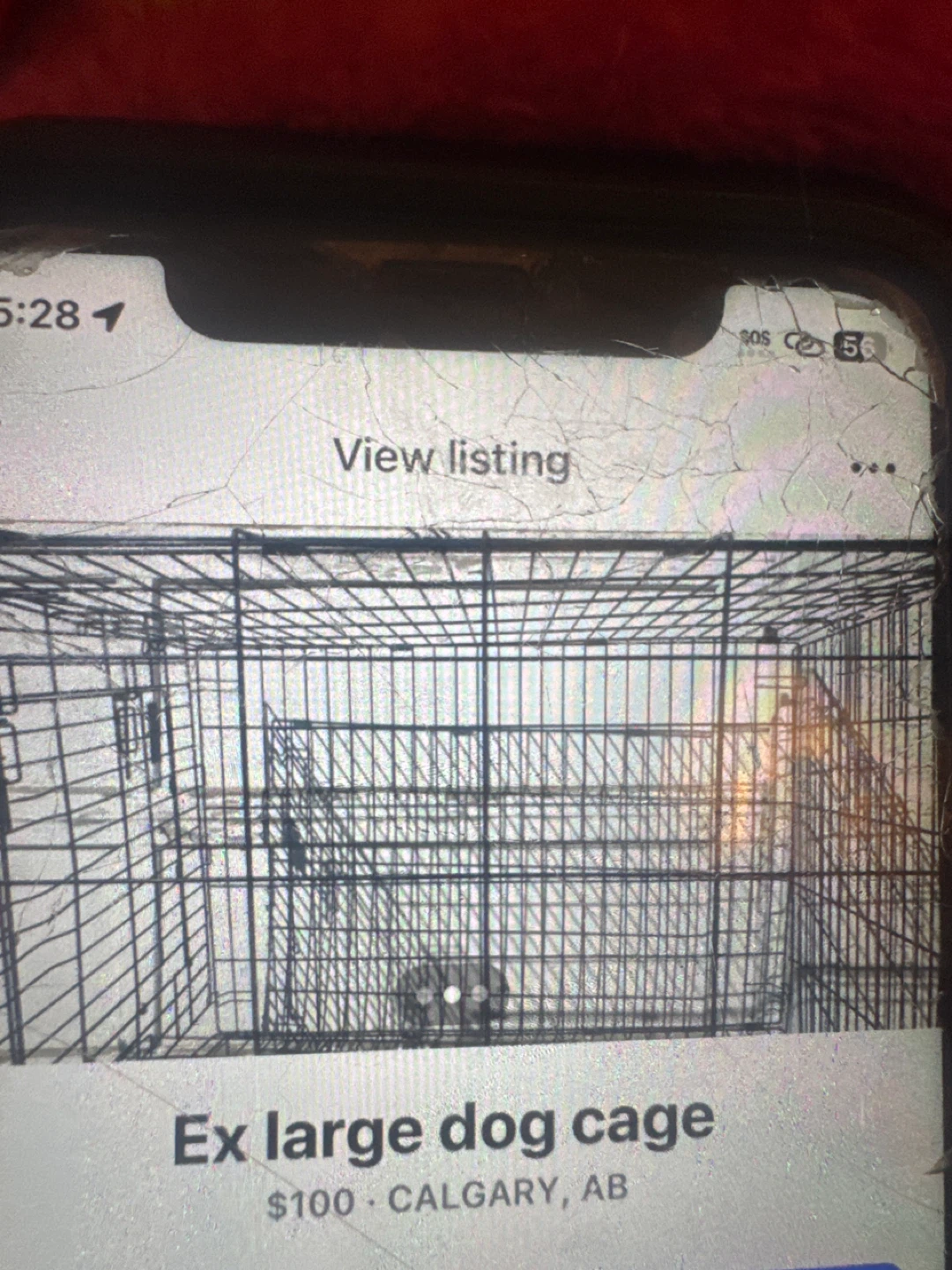 Ex large dog cage