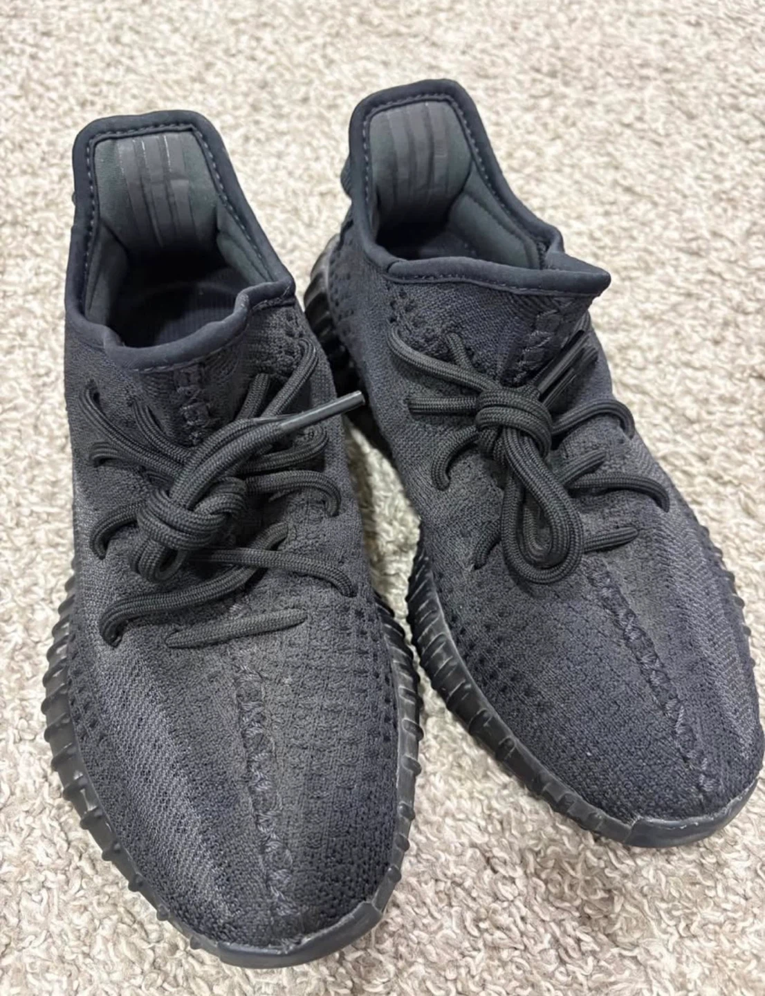 Adidas Yeezy Boost 350 V2 Core Black Size 6.5