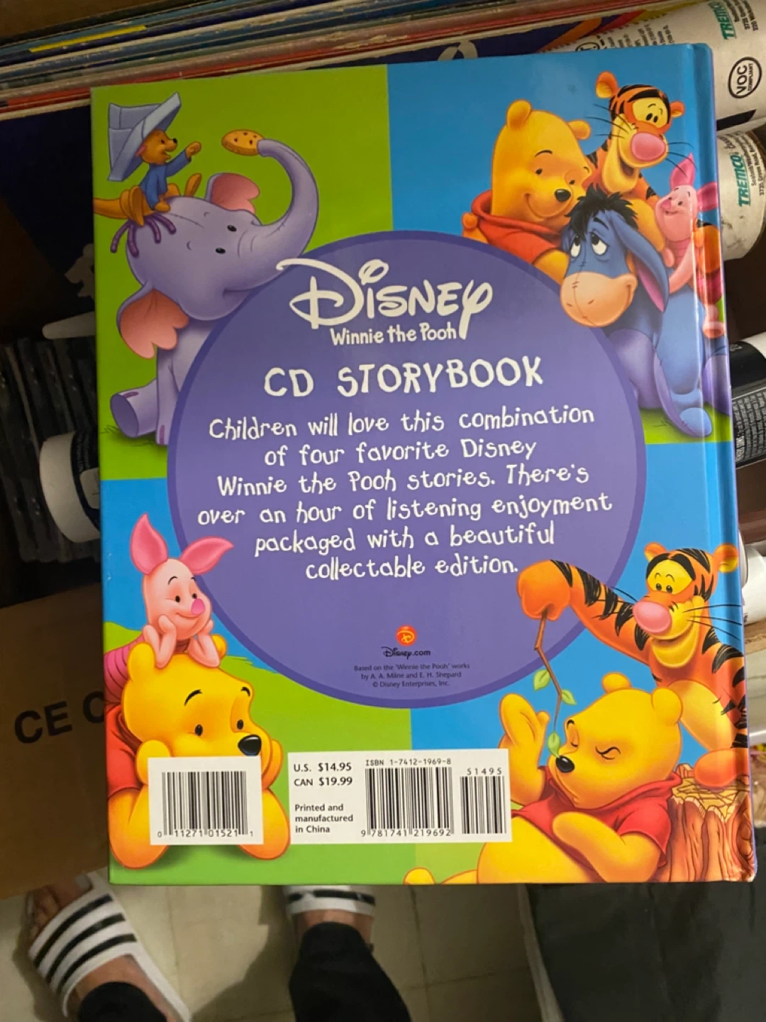 Disney Winnie the Pooh CD Storybook - Includes 4 Stories - photo 2