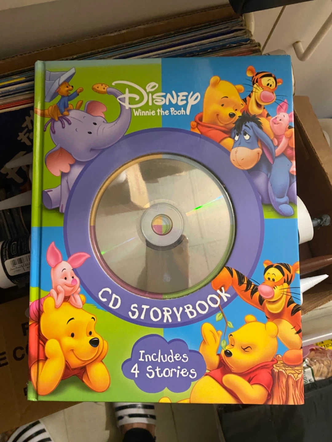 Disney Winnie the Pooh CD Storybook - Includes 4 Stories
