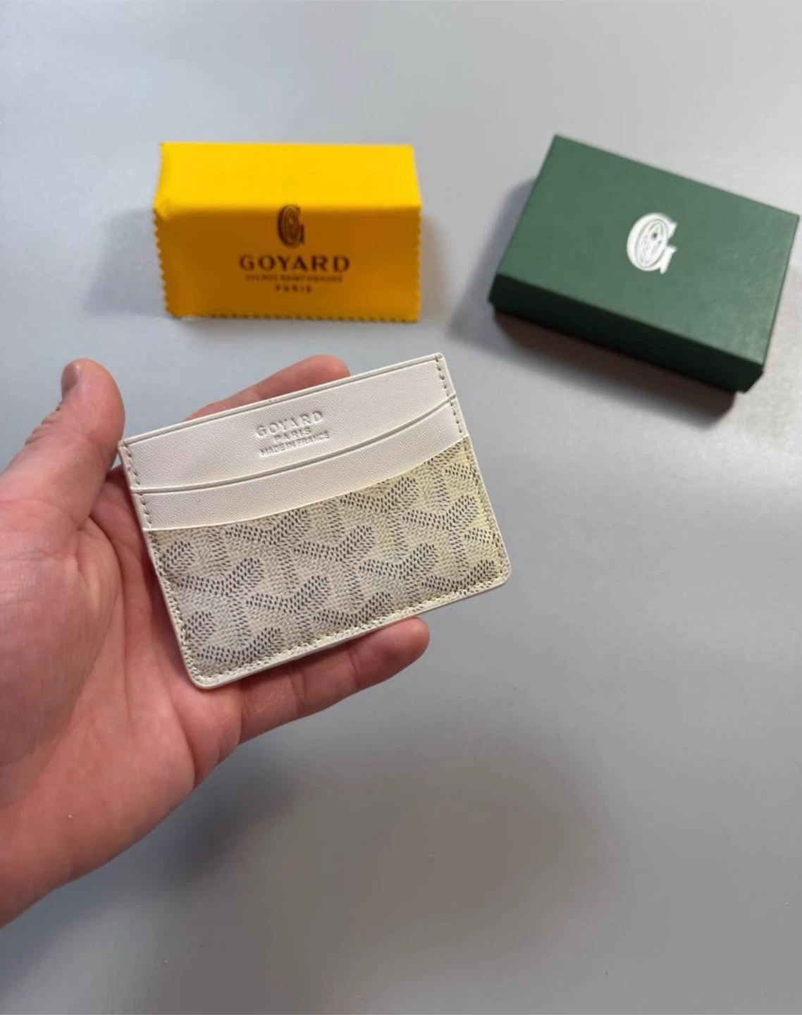 Brand new Goyard Cardholder black, blue, white, pink - photo 3