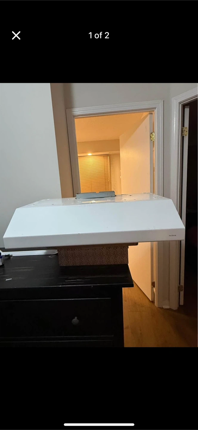 NuTone Under Cabinet Range Hood with Fan